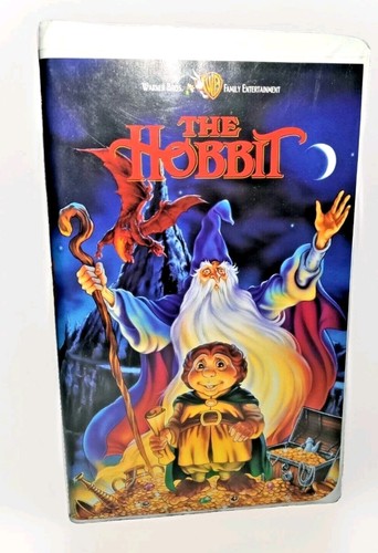 THE HOBBIT 1977 VHS Video Tape 2001 Warner Brothers J.R.R. TOLKIEN AMAZING TALE - Picture 1 of 4
