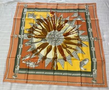 Hermes Silk Scarf Carre 90 Latham Paris Edition 90x90 Silk