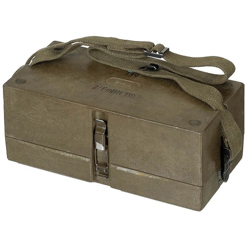 Original BW Bundeswehr Feldtelefon gebraucht Feld Fernsprecher Ackerschnacker - Bild 4 von 5