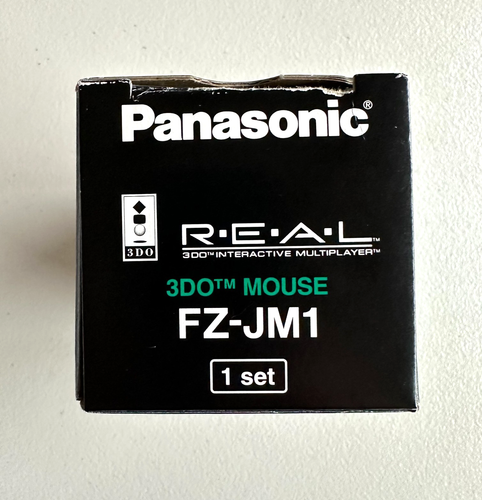 Panasonic 3DO Mouse FZ-JM1 Controlador Negro TOTALMENTE NUEVO En Caja Nuevo en Caja - Imagen 6 de 9