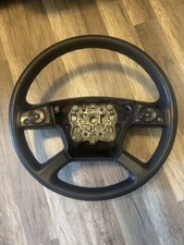 2018-2024 Freightliner Cascadia 18 Steering Wheel Rubber Black Used Wcontrols