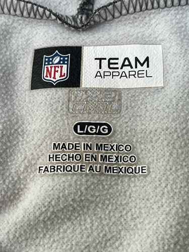 TEAM APPAREL NFL CAROLINA PANTHERS PULLOVER HOODIE TX3 COOL L KORDELZUG GRAU - Bild 13 von 14