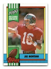 Joe Montana 1990 Topps #1 San Francisco 49ers NM-MINT