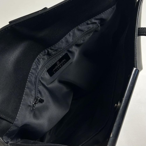 GIVENCHY Hand Bag Tote Purse Black Leather Authentic - Picture 19 of 24
