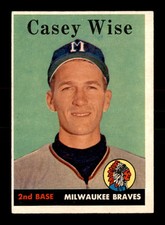 1958 Topps #247 Casey Wise  EX/EX+ X2675032