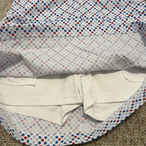 Lady Hagen Damen 17” Bauchweg Skort in Stern Multi kariert Größe L - Bild 6 von 12