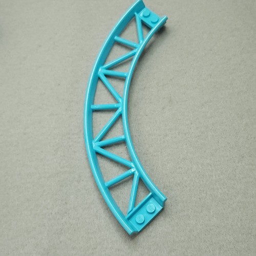 LEGO 25061 Medio Azul Tren Pista Montaña Rusa Curva 90 grados Genuino Sin usar, en caja - Imagen 3 de 6