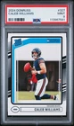 2024 PANINI DONRUSS #327 CALEB WILLIAMS RC PSA 9 CHICAGO BEARS