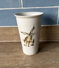Wrendale Travel Mug Good Hare Day Ceramic Royal Worcester No Lid