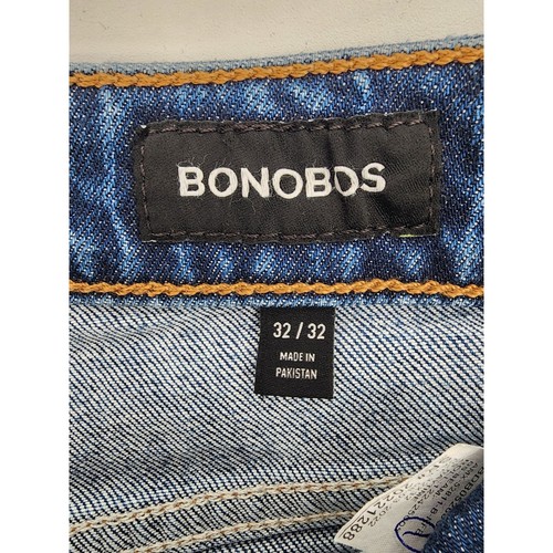 Bonobos Men's Daytime Wash Denim Blue Jeans Size 32x32 - Picture 5 of 10
