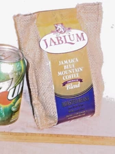 SEALED 8 OZ BLUE MOUNTAIN PREMIUM BLEND JABLUM JAMAICA ROASTED COFFEE BEANS USA