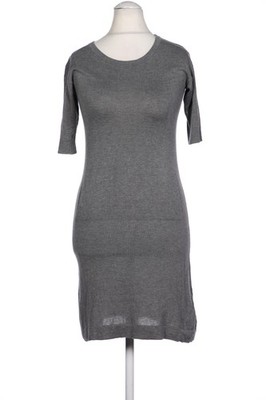 WEEKEND Max Mara Kleid Damen Dress Damenkleid Gr. S Seide Wolle Grau #xlp3390