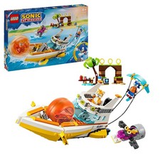 LEGO Sonic 76997 Tails' Abenteuerboot Bausatz, Mehrfarbig
