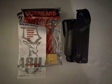 Safariland 6280-77-131 Black Mid-Ride Level II RH Retention Holster Light Rail