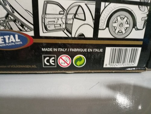 Volkswagen New Beetle 1998 Burago completo di scatola made in Italy - Foto 18 di 20