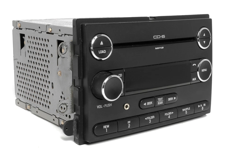 Ford Taurus Mercury Sable 2008-2009 receptor AM FM 6 CD Mp3 con auxiliar 8G1T-18C815-JC Foto 4 de 4