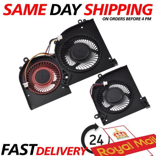 CPU & GPU Cooling Fan for MSI Stealth Thin GS65 8RE (MS-16Q2)