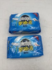 Pledge Grab It Dry Unscented Refills 20 Dry + 10 Dry 30 Cloths
