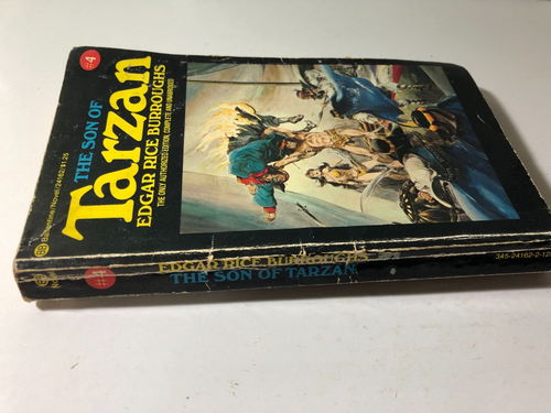 b Edgar Rice Burroughs The SON of TARZAN #4 Ballantine 1976 7th Printing - Imagen 3 de 4