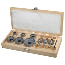 WESTWARD 6EXN7 Hole Cutter Kit,Carbide 6EXN7