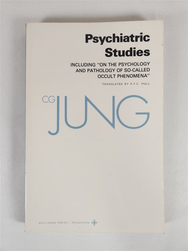 Psychiatric Studies By CG Jung ~ Vol. 1 (Bollinger Series, Princeton) 1983 PB - Picture 1 of 10