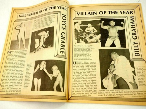 Wrestling 1974 Annual Magazine #7 with 1974 Pinup Calendar - Picture 3 of 12
