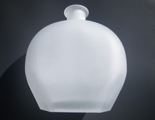 Sea Glass, Large Clear Decanter Bottle