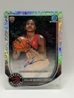 Collin Murray-Boyles Rookie Bowman Chrome DiscoAutographs RC BCA-CMB RARE SSP