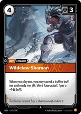 Wildclaw Shaman-Uncommon - Foil - 147/298 - Origins - NM