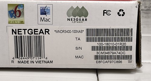 NETGEAR N600 DUAL BAND WI-FI ROUTER MODEL WNDR3400 - Picture 6 of 12