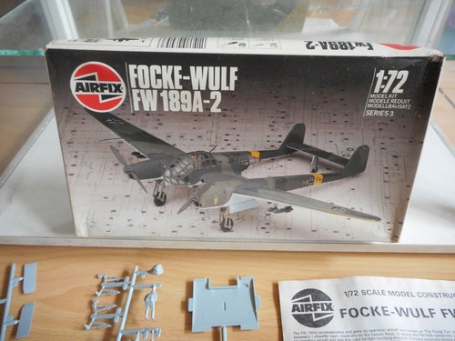 Modelkit Airfix Focke-Wulf FW 189A-2 on 1:72 in Box - Picture 1 of 2