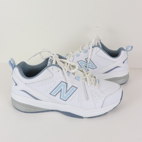 Zapatillas deportivas New Balance 608V5 8,5 blancas para caminar cómodas acolchadas - Imagen 5 de 8