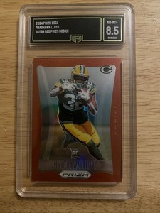 2024 PRIZM DECA MARSHAWN LLOYD RED PRIZM #115 114/199 8.5