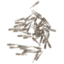 50 Pack Spare Pins for Watch Band Strap Link Remover Adjuster Repair Tool Kit B