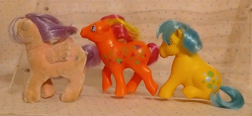 Vintage G1 My Little Pony Half Note Bubbles So Soft North Star Figuren LESEN - Bild 3 von 13