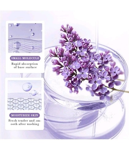 Candy Sugar Körperpeeling Lavendel Peeling Feuchtigkeit Erfrischen Glatte Haut Bad Körper  - Bild 6 von 9