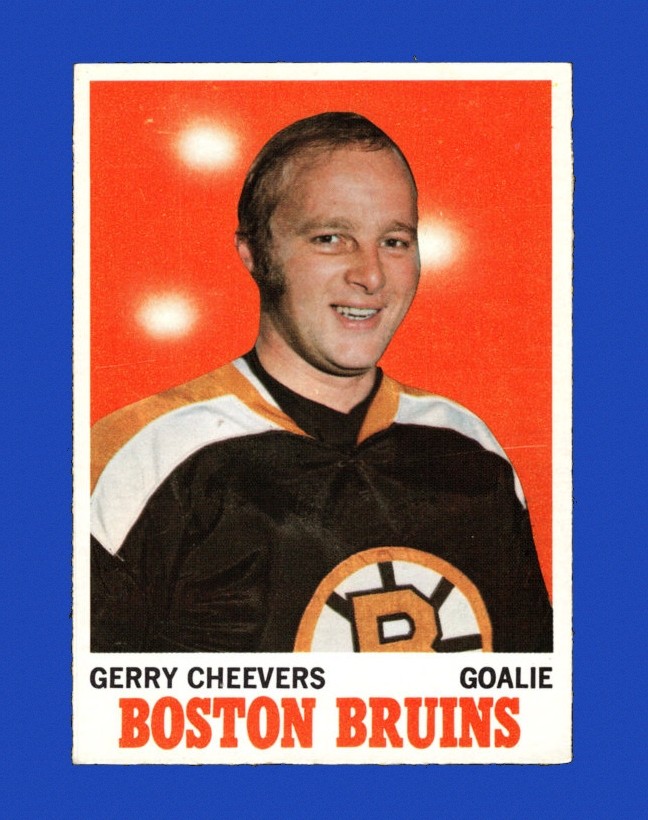 1970-71 Topps Set-Break #  1 Gerry Cheevers NR-MINT *GMCARDS*