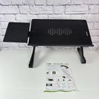 Ergonomia bez klatki regulowany stojak na laptopa składany przenośny wentylowany podkładka pod mysz