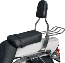 MC Enterprises Standard Sissy Bar with Plain Pad Motorcycle Street Bike 291-12