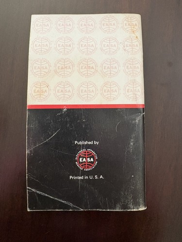 1988 EASA Electrical Engineering Pocket Handbook USA Reliable Electro Mechanical - Imagen 2 de 3
