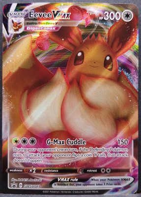 Eevee VMAX SWSH087 Shining Fates Promo Pokemon Card English Near Mint