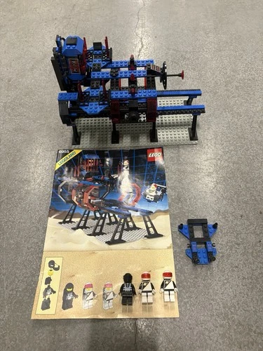 VINTAGE LEGO 6955 SPACE POLICE LOCK-UP ISOLATION BASE 100% COMPLETE WITH MANUAL