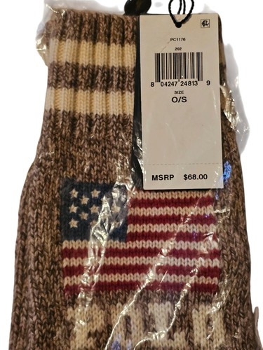 Polo Ralph lauren Bold Flag Gloves For Men - Picture 4 of 6