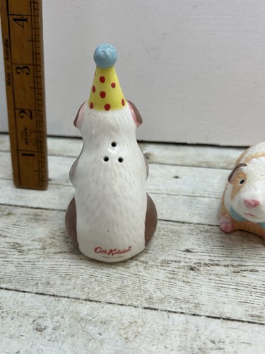 Cath Kidston Ceramic “Pets Party” Guinea Pigs Cruet Salt & Pepper Pots Set - Foto 4 di 10