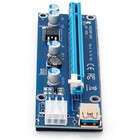 009S Adapter Kabel PCI-E1X zu 16X Image Karten VerläNgerung Kabel Vergoldet3301