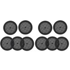 10 pcs Garden Sieves Soil Garden Planting Filter Soil Sieves Black