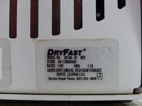 Bomba de diafragma Welch DryFast 2014 2014B-01 ~ ENVÍO GRATUITO - Imagen 5 de 5