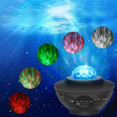 LED Sternenhimmel Lampe Projektor Bluetooth Galaxy Musik Starry Stern Nachtlicht - Bild 21 von 24