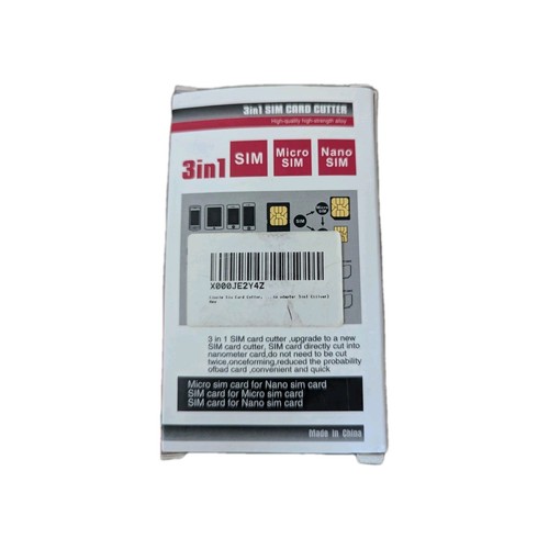 Universal 3 in 1 Standard Micro NanoSIM Kartenschneider - hochwertige Legierung - UK - Bild 2 von 2