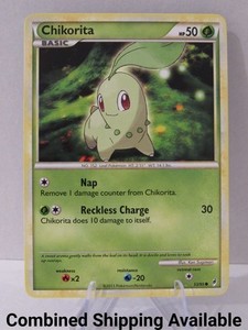 Chikorita 53/95 Call of Legends NM English 11345